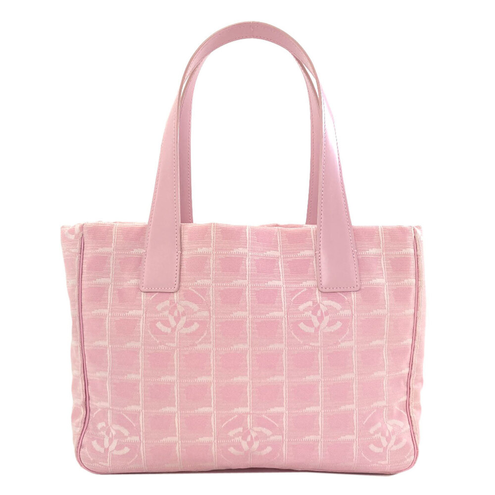 Chanel New Travel Line PM Tote Bag, Nylon Jacquard, Women's CHANEL